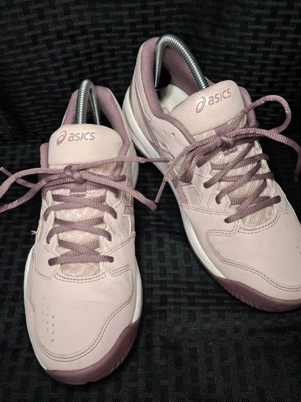 Asics Gel-Renma Women's Pickleball Shoes sz 9 Watershed Rose Dusty Mauve EUC